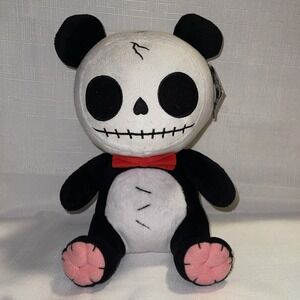 NWT Pandie SUMMIT COLLECTION Furrybones Panda Bear Red Bow Tie Skeleton